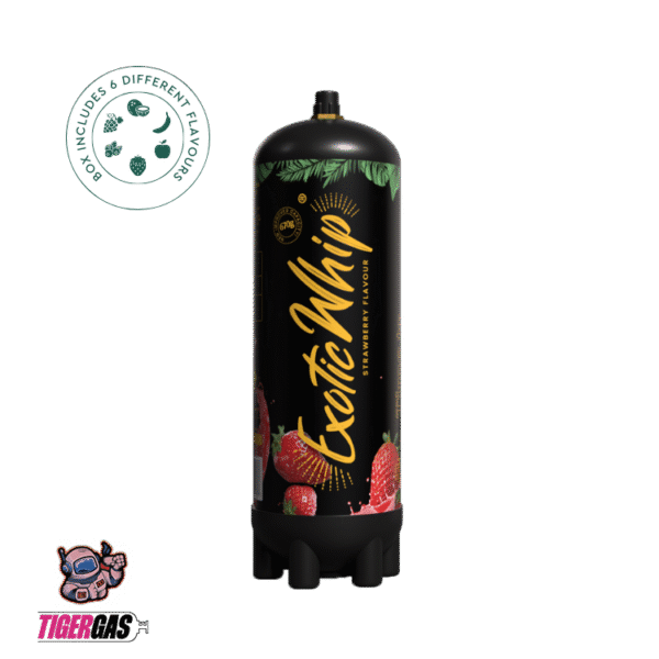 ExoticWhip Erdbeer-Sahnekartusche 670 Gramm