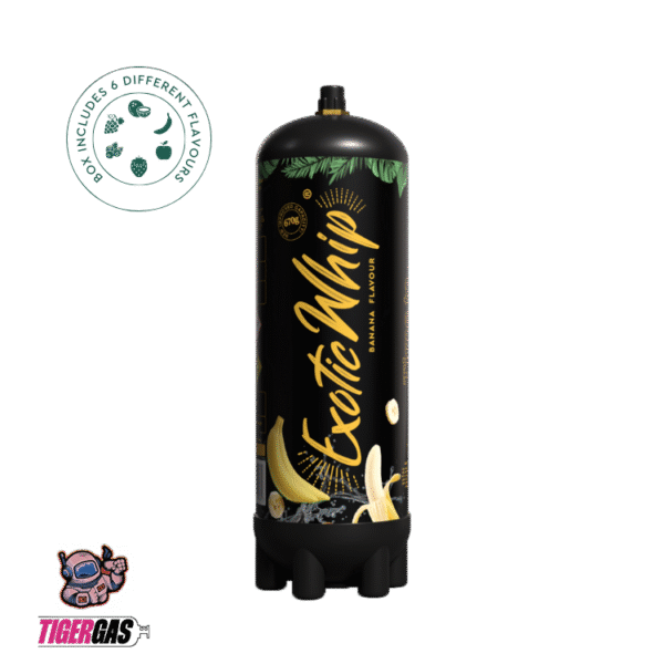 NEU ExoticWhip Bananen-Sahnekapsel 670 Gramm