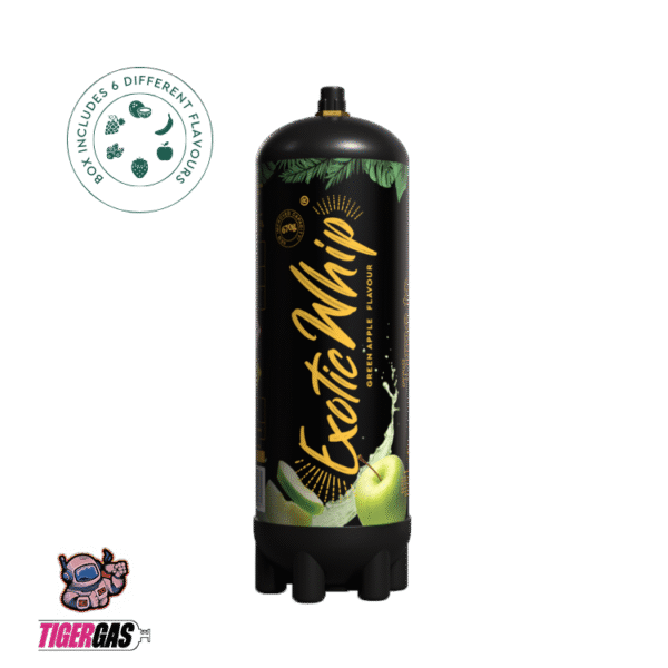 NEU ExoticWhip Grüner Apfel-Sahnekapsel 670 Gramm