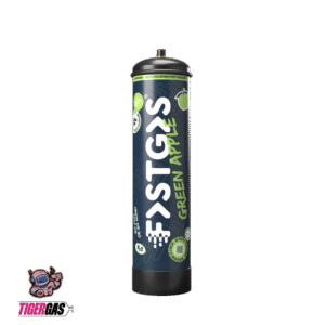 NEUER FastGas Grüner Apfel Sahne-Ladegerät 670g