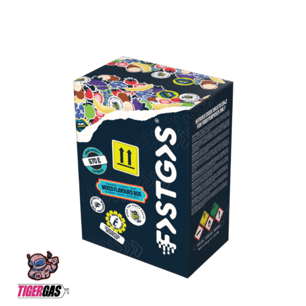 NEUE FastGas Gemischte Geschmacksrichtungen Box – 670g